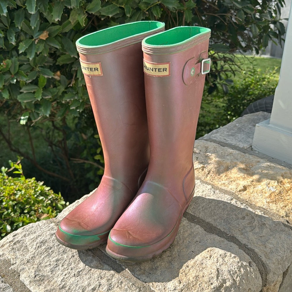 Hunter rain boots